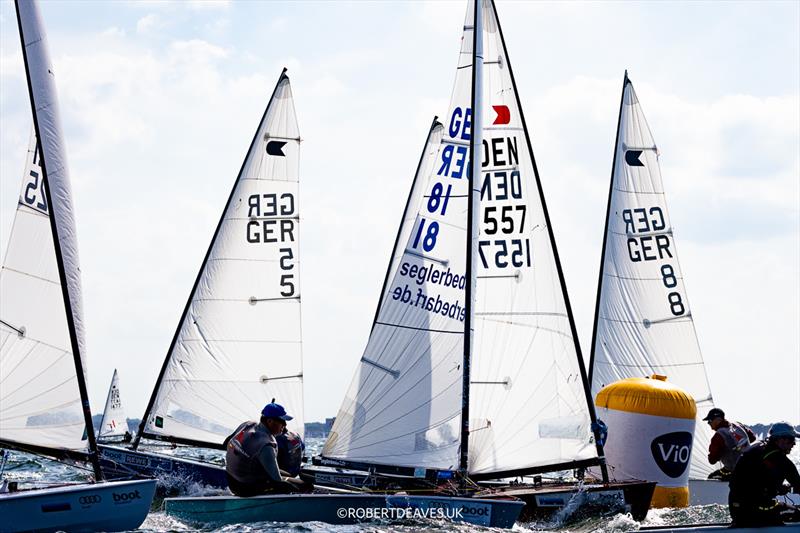 Busy top mark - 2024 Kieler Woche - photo © Robert Deaves