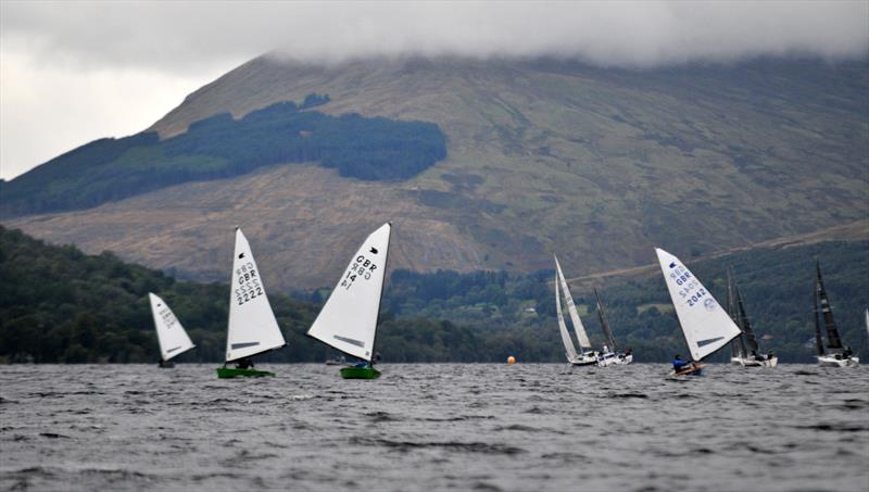 OK Scottish Inland Championship at Loch Earn photo copyright Craig Pagett taken at Loch Earn Sailing Club and featuring the OK class