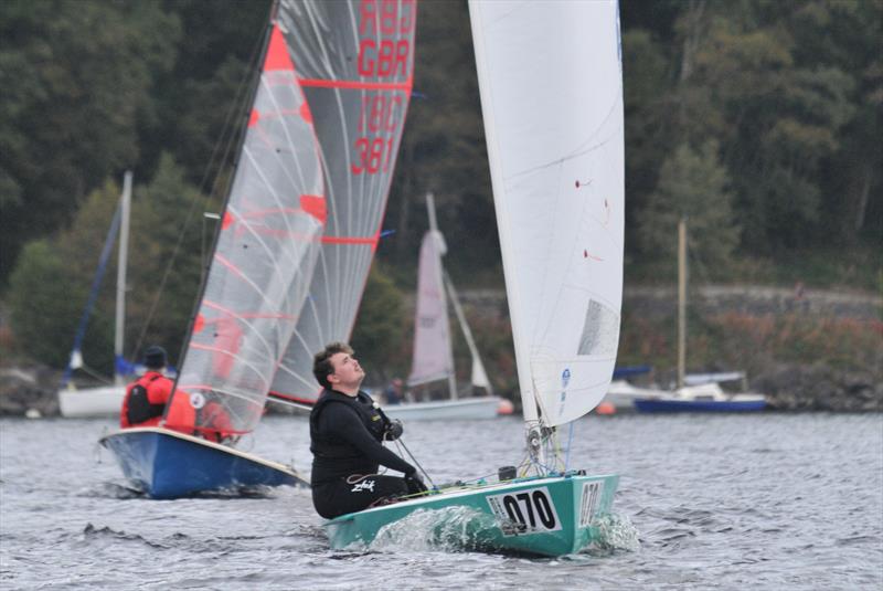 Nicol Halcrow - OK Scottish Inland Championship at Loch Earn photo copyright Craig Pagett taken at Loch Earn Sailing Club and featuring the OK class