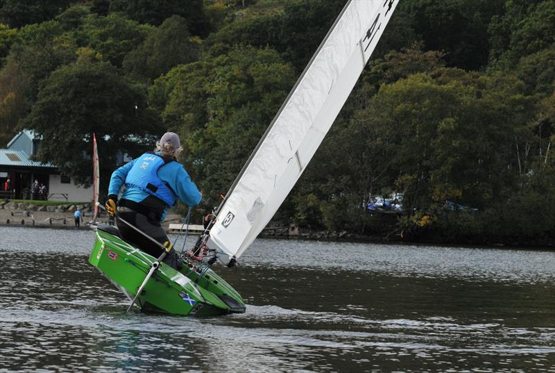 Karen Robertson - OK Scottish Inland Championship at Loch Earn - photo © Craig Pagett