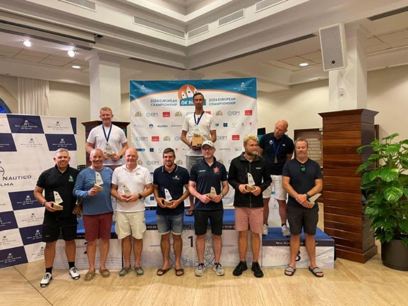 Top 10 - 2024 OK Dinghy European Championship - photo © Robert Deaves