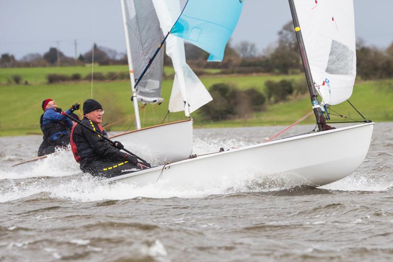 Blithfield Barrel week 2 was nearly cancelled due to Storm Darragh photo copyright Phil Silver taken at Blithfield Sailing Club and featuring the OK class