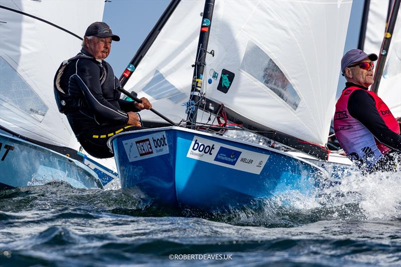 Greg Wilcox, NZL - OK Dinghy class at Kieler Woche, Day 3 - photo © Robert Deaves