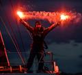 © James Tomlinson / Cole Brauer Ocean Racing Cole Brauer celebrates her second place - Ocean Racing Global Solo Challenge - Coruna - Spain - 2024 © James Tomlinson / Cole Brauer Ocean Racing