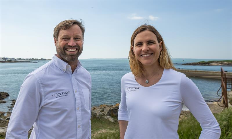 Clarisse Cremer and Alex Thomson - photo © PKC MEDIA