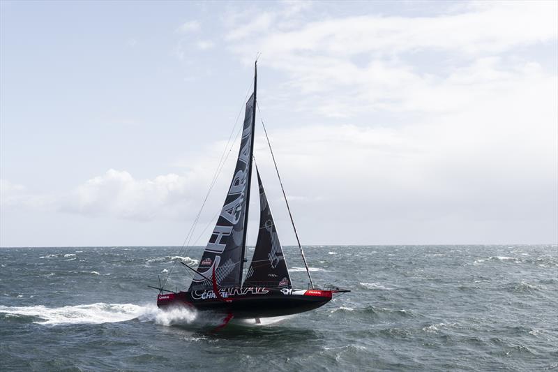 Jérémie Beyou on Charal 2 during The Transat CIC photo copyright Marin Leroux taken at  and featuring the IMOCA class