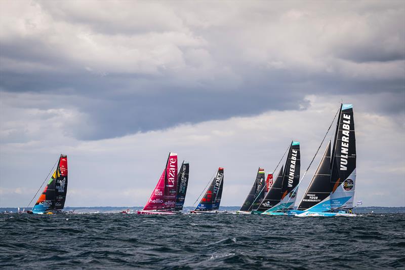 2024 Défi Azimut 48h race start photo copyright Vincent Curutchet / Défi Azimut taken at  and featuring the IMOCA class