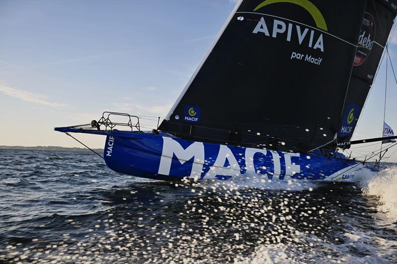 Charlie Dalin on MACIF Santé Prévoyance wins the Défi Azimut Lorient Agglomération 2024 photo copyright Jean-Louis Carli / Défi Azimut taken at  and featuring the IMOCA class