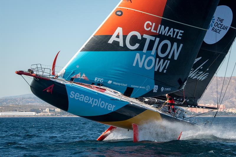 The Ocean Race 2022-23. 2023 January, Alicante, Team Malizia at The Ocean Race, Alicante stopover, Practice race - photo © Ricardo Pinto / Team Malizia