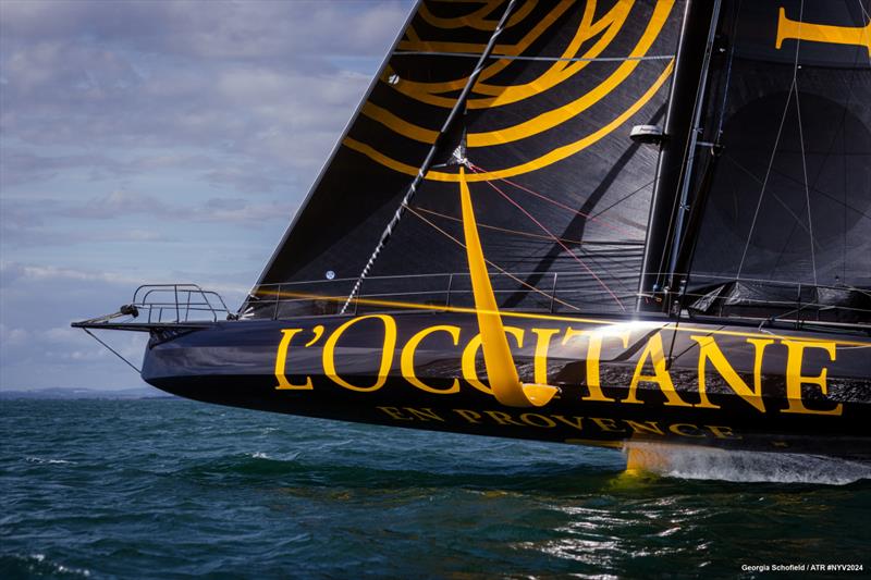 Clarisse Crémer (FRA) - L'Occitane en Provence - is one of 40 competitors in the 2024 Vendee Globe Race photo copyright Georgia Schofield taken at Yacht Club de France and featuring the IMOCA class