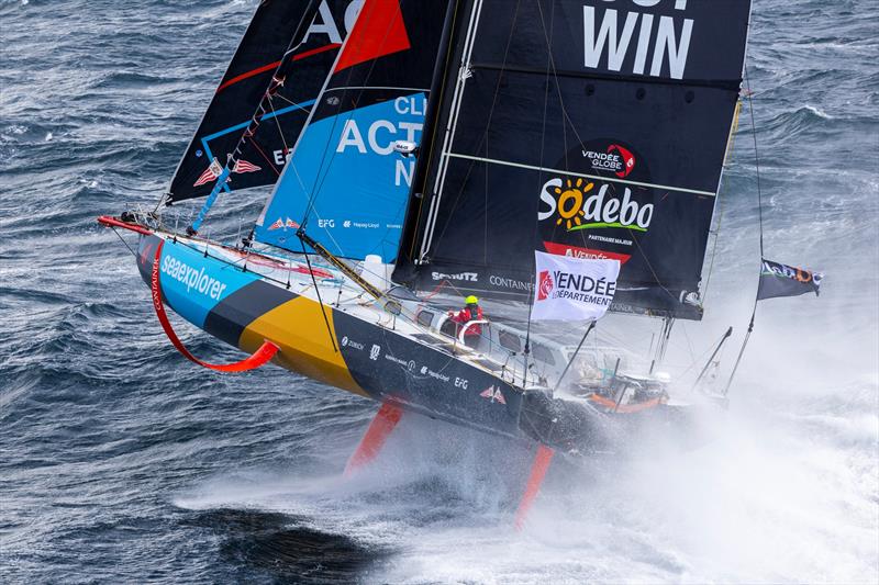 Boris Herrmann onboard Malizia - Seaexplorer photo copyright Jean-Marie Liot / IMOCA / Team Malizia taken at  and featuring the IMOCA class