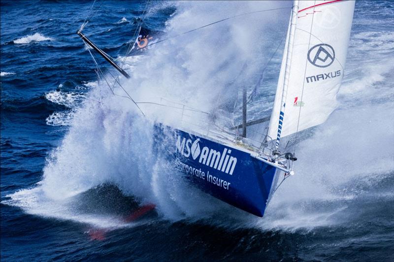 Conrad Colman / MS Amlin photo copyright Georgia Schofield / MS AMLIN taken at  and featuring the IMOCA class