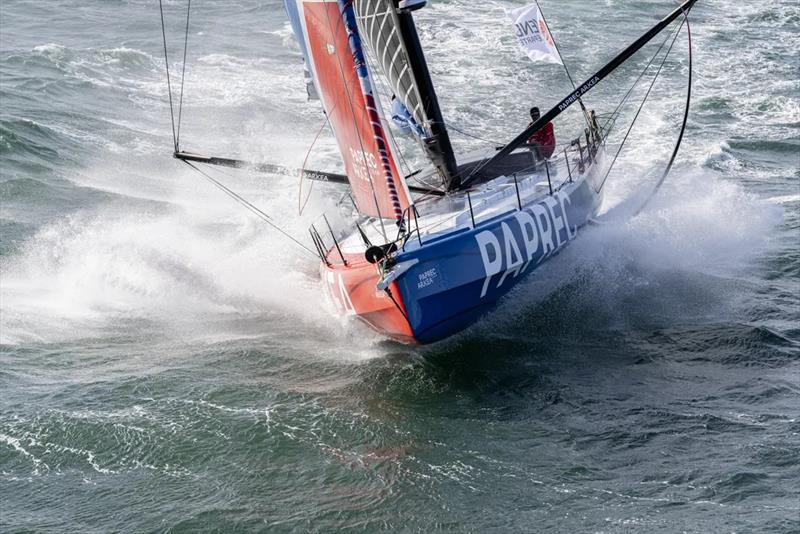 paprec Arkéa skipper Yoann Richomme (FRA) photo copyright Eloi Stichelbaut / Polaryse taken at  and featuring the IMOCA class