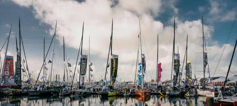 Dock at Lorient - 2024-25 Vendee Globe - October 2024 - Lorient photo copyright Vincent Curutchet / DPPI / Vendee Globe taken at Yacht Club de France and featuring the IMOCA class