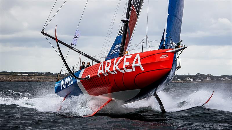 Paprec Arkea (FRA) - Yoann Richomme is one of the favorites to win the 2024 Vendee Globe 2024 - Lorient - France photo copyright Jean-Louis Carli taken at Yacht Club de France and featuring the IMOCA class