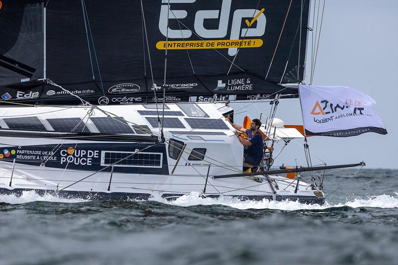 Manuel Cousin (FRA) Coup de Pouce - Lorient - IMOCA - September 11, 2024 - photo © Jean-Marie Liot