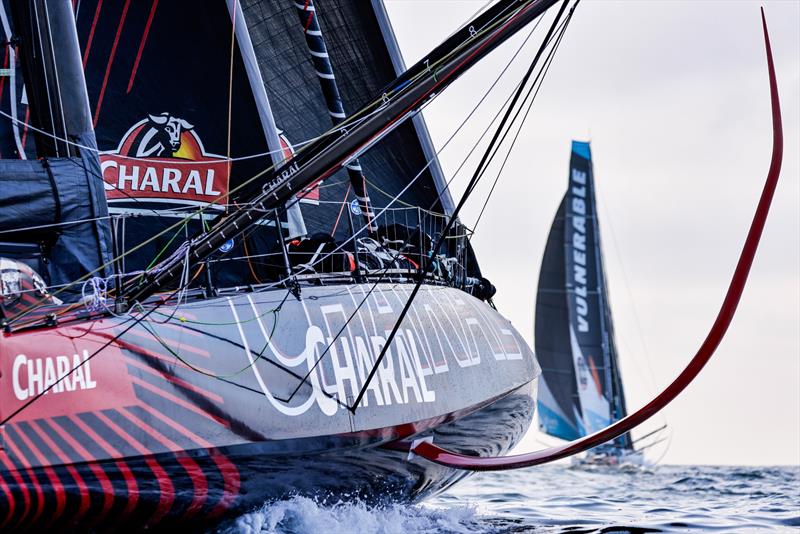 Jeremie Beyou - Charal - Start Vendee Globe - Les Sables d'Olonne - IMOCA60 - November 10, 2024 - photo © Anne Beauge