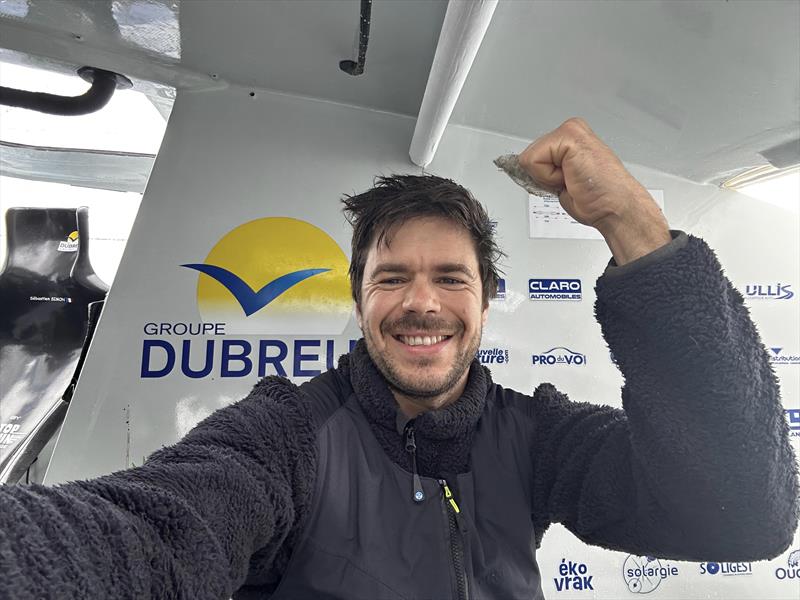  Sébastien Simon realises he has taken the lead - Groupe Dubreuil  - Vendée Globe Race - December 17, 2024 photo copyright Sébastien Simon taken at Yacht Club de France and featuring the IMOCA class