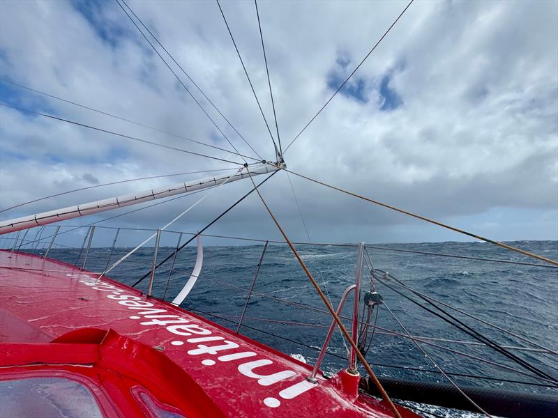 Sam Davies (Initiatives-Coeur) is 1500nm from Cape Horn - December 28, 2024  photo copyright Sam Davies taken at Royal Yacht Squadron and featuring the IMOCA class