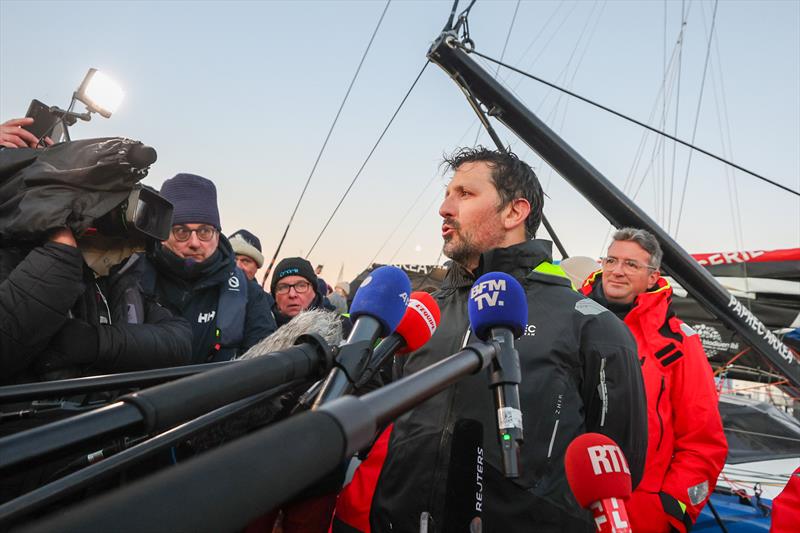 Yoann Richomme takes second place in the Vendée Globe - photo © Jean-Marie Liot / Alea