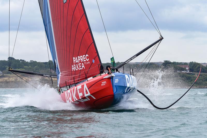 IMOCA favourite Arkea Paprec - Centenary Rolex Fastnet Race - photo © Rick Tomlinson / RORC