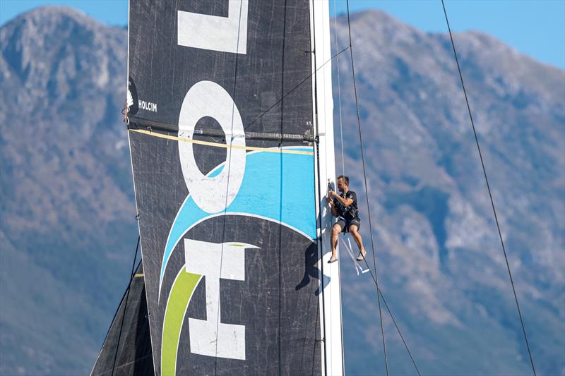 Team Holcim - PRB, race in the final Coastal Race during The Ocean Race Europe in Boka Bay, Montenegro on September 20 - photo © Lloyd Images / The Ocean Race Europe 2025