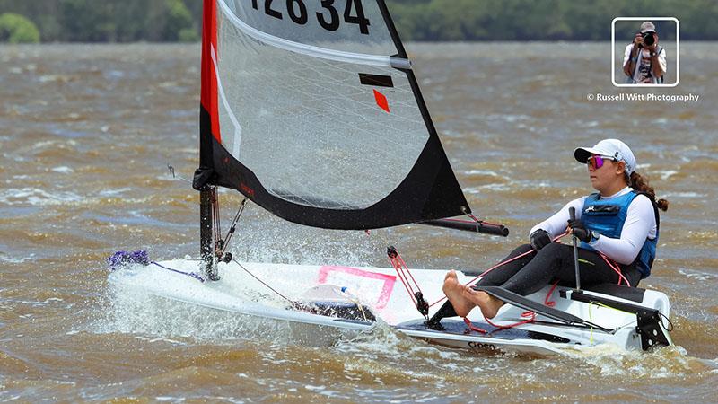 2024 AUS O'pen Skiff Championships photo copyright Russell Witt taken at Lake Cootharaba Sailing Club and featuring the O'pen Skiff class