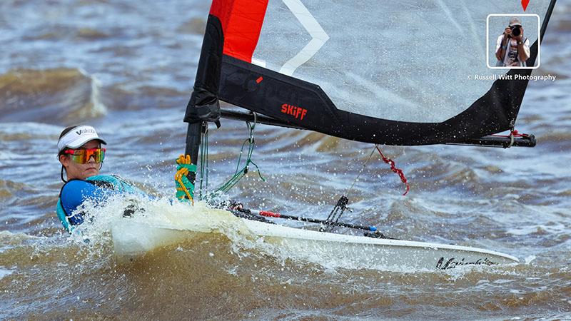 2024 AUS O'pen Skiff Championships photo copyright Russell Witt taken at Lake Cootharaba Sailing Club and featuring the O'pen Skiff class