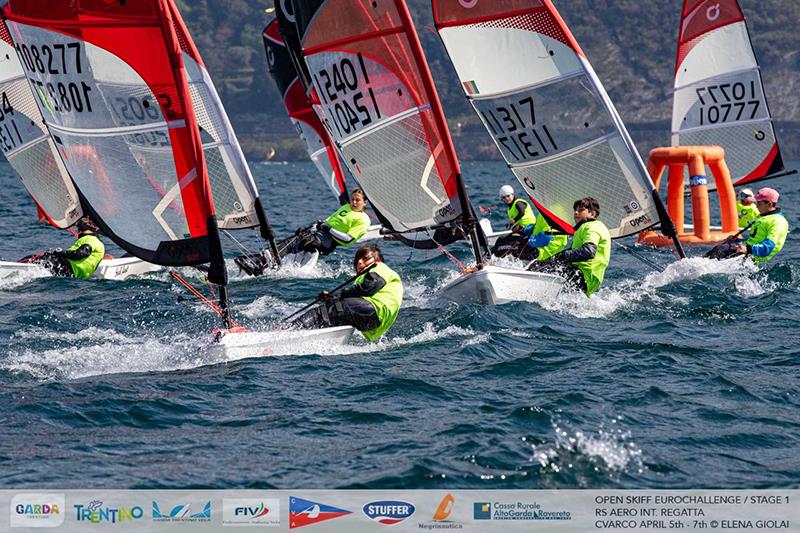 2024 Open Skiff EuroChallenge / RS Aero Int. Regatta photo copyright Elena Giolai taken at Circolo Vela Arco and featuring the O'pen Skiff class