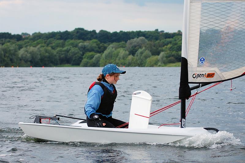 P&B Northamptonshire Youth Series round 5 at Northampton SC photo copyright Sue Warne taken at Northampton Sailing Club and featuring the O'pen Skiff class