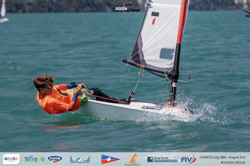 Open Skiff Youth World Championships at Lake Garda Day 1 - photo © Elena Giolai