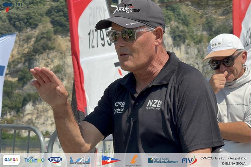 Open Skiff Youth World Championships at Lake Garda Day 2 photo copyright Elena Giolai taken at Circolo Vela Arco and featuring the O'pen Skiff class