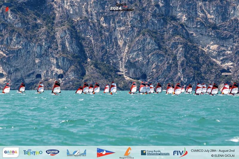 Open Skiff Youth World Championships at Lake Garda Day 2 - photo © Elena Giolai