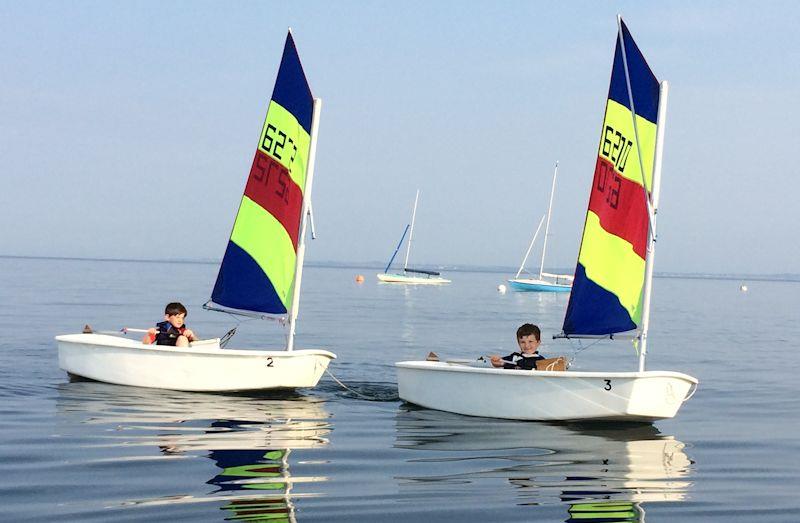 Rory Pollard in training photo copyright Gavin Pollard taken at County Antrim Yacht Club and featuring the Optimist class