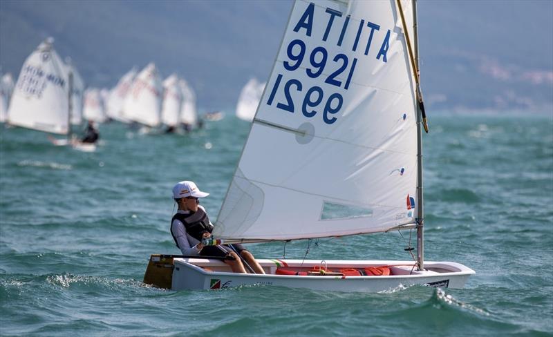 29th Ora Cup Ora Optimist Regatta photo copyright Elena Giolai taken at Circolo Vela Arco and featuring the Optimist class