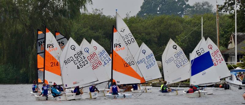 30th Broadland Youth Regatta photo copyright Holly Hancock taken at Horning Sailing Club and featuring the Optimist class