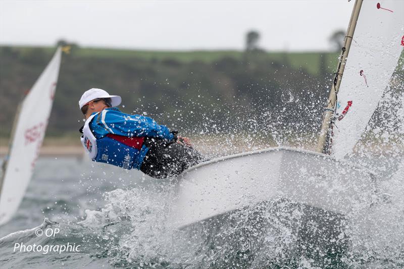 Gill Savills Optimist UK Nationals at Pwllheli photo copyright Paul Sanwell / OPP taken at Plas Heli Welsh National Sailing Academy and featuring the Optimist class