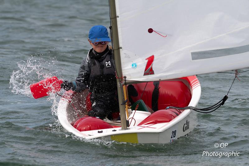 Gill Savills Optimist UK Nationals at Pwllheli photo copyright Paul Sanwell / OPP taken at Plas Heli Welsh National Sailing Academy and featuring the Optimist class