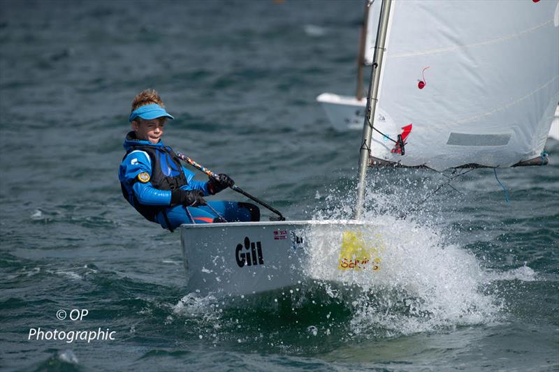 Gill Savills Optimist UK Nationals at Pwllheli photo copyright Paul Sanwell / OPP taken at Plas Heli Welsh National Sailing Academy and featuring the Optimist class