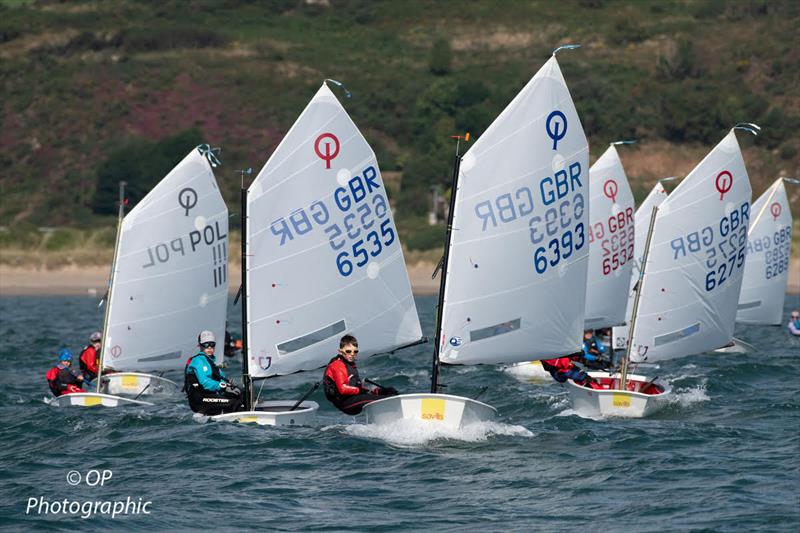 Gill Savills Optimist UK Nationals at Pwllheli photo copyright Paul Sanwell / OPP taken at Plas Heli Welsh National Sailing Academy and featuring the Optimist class