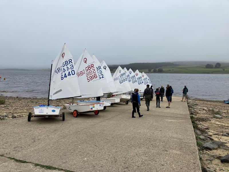 Northern Optimist Late Summer Championship at Derwent Reservoir photo copyright Howard Versey & Lindsay Welfare taken at Derwent Reservoir Sailing Club and featuring the Optimist class