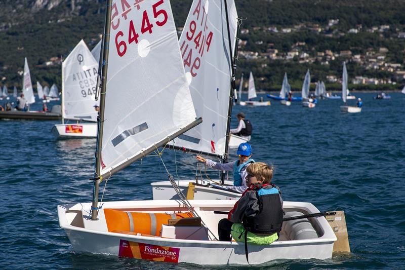 Barcolana Young photo copyright Luca Tedeschi taken at  and featuring the Optimist class