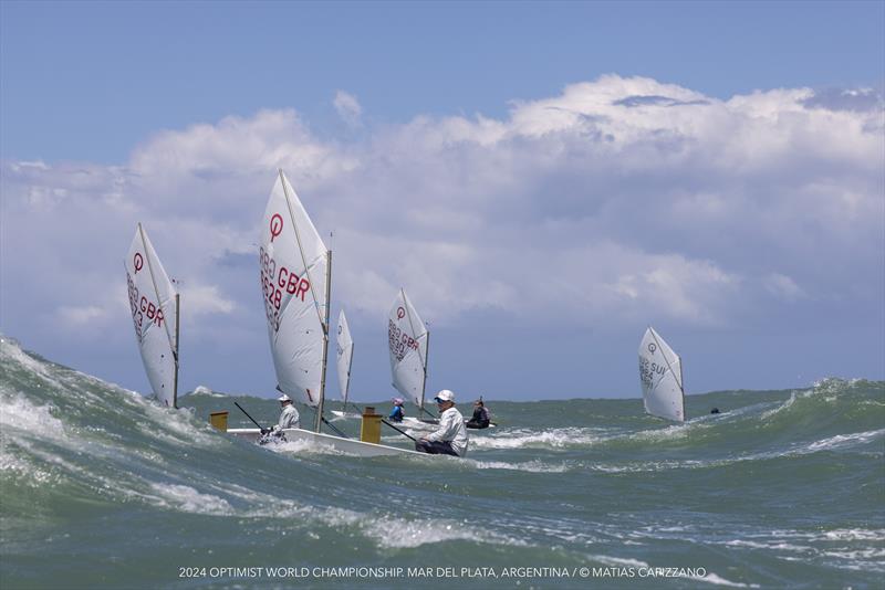 Optimist World Championship at Club Nautico Mar del Plata, Argentina - photo © Matias Capizzano