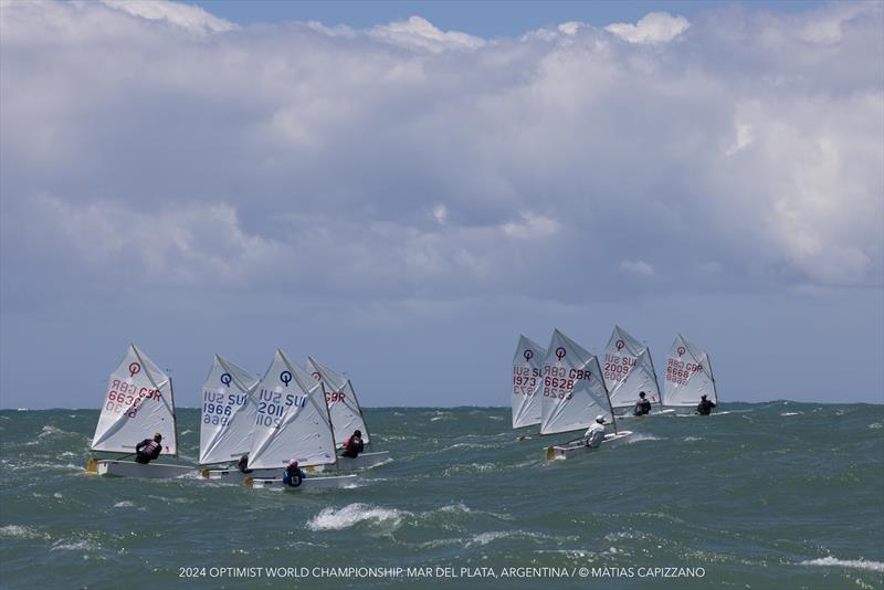 Optimist World Championship at Club Nautico Mar del Plata, Argentina - photo © Matias Capizzano