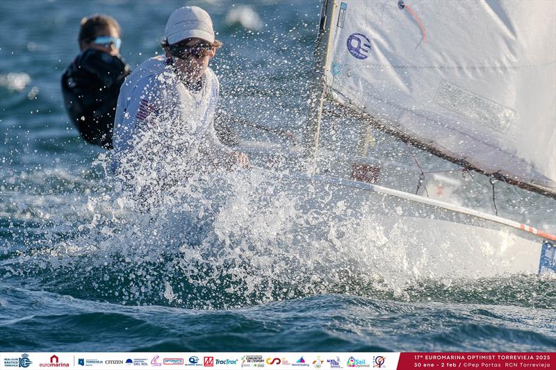 Euromarina Optimist Torrevieja Day 3 photo copyright Pep Portas / RCNT taken at Real Club Nautico Torrevieja and featuring the Optimist class