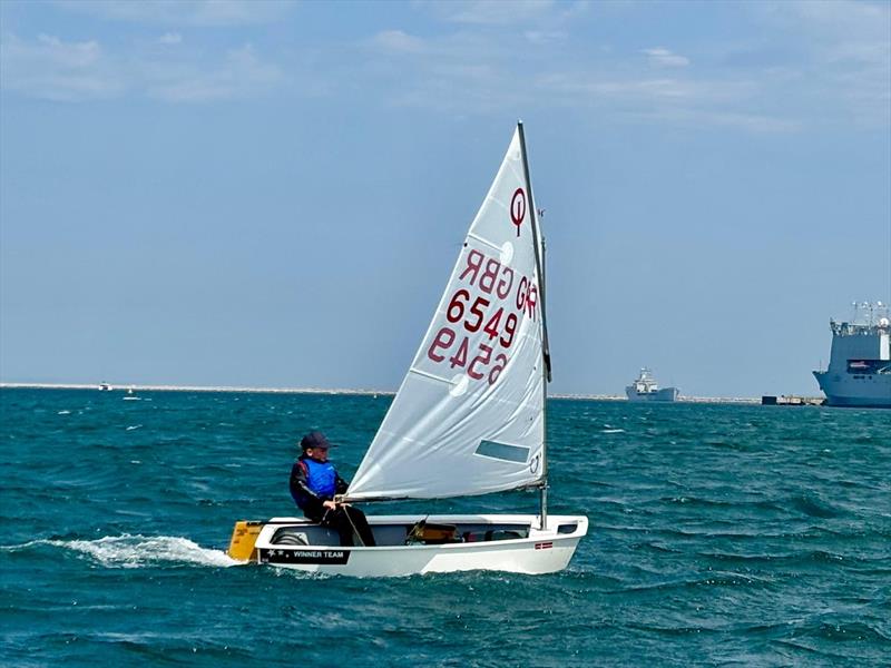 Black Fleet Optimist - South and Southwest WPNSA Regional Junior Championships 2025 - photo © Nick Bubb