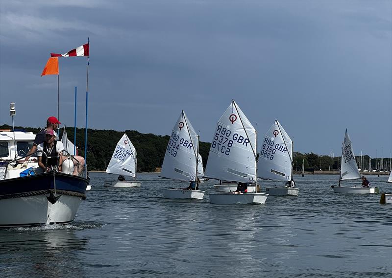 Chichester Yacht Club Optimist Open - photo © Lottie Cheeseman