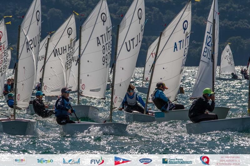 Optimists in the Ora Cup Ora 2025 final day - photo © Elena Giolai