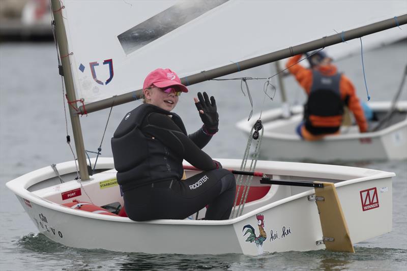 Optimist sailing happiness - photo © Paul Sanwell / OPP