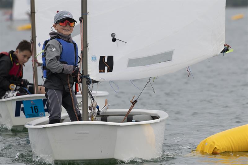 Optimist sailing happiness - photo © Paul Sanwell / OPP